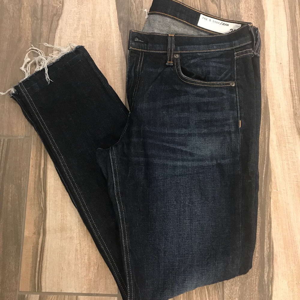 Rag & Bone/JEAN, Raw Hem Dre Jeans, SZ 30